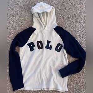 Boys Ralph Lauren hooded pullover thermal